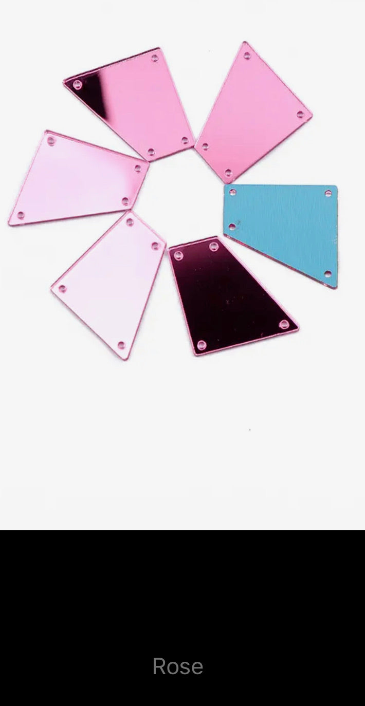 Sew on Mirrors (G49)