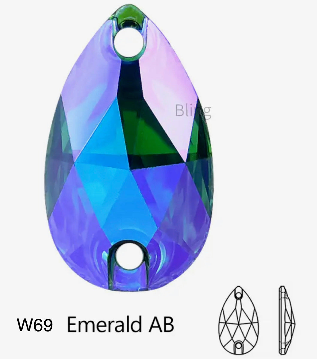 Teardrop Acrylic (G51)