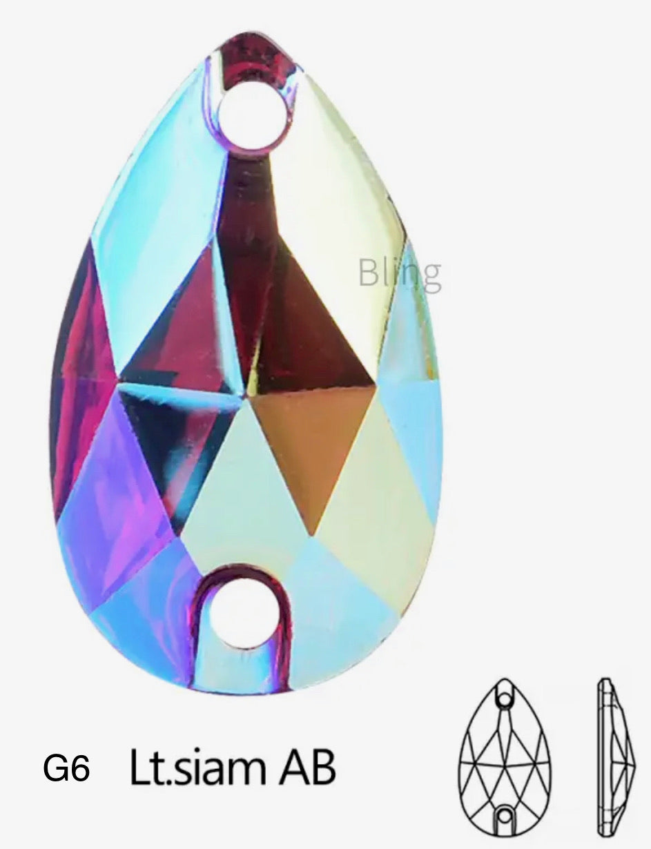 Teardrop Acrylic (G51)