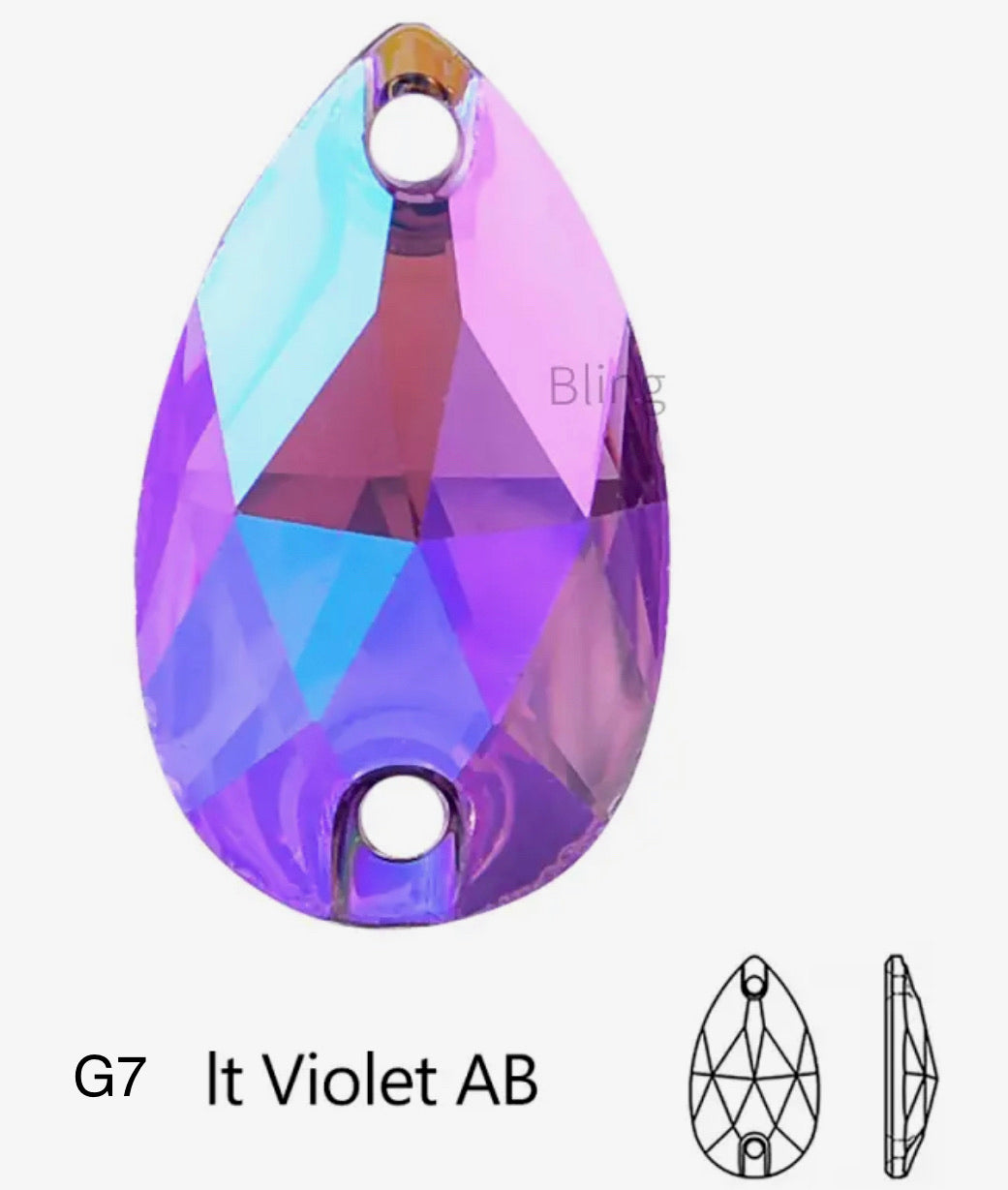 Teardrop Acrylic (G51)