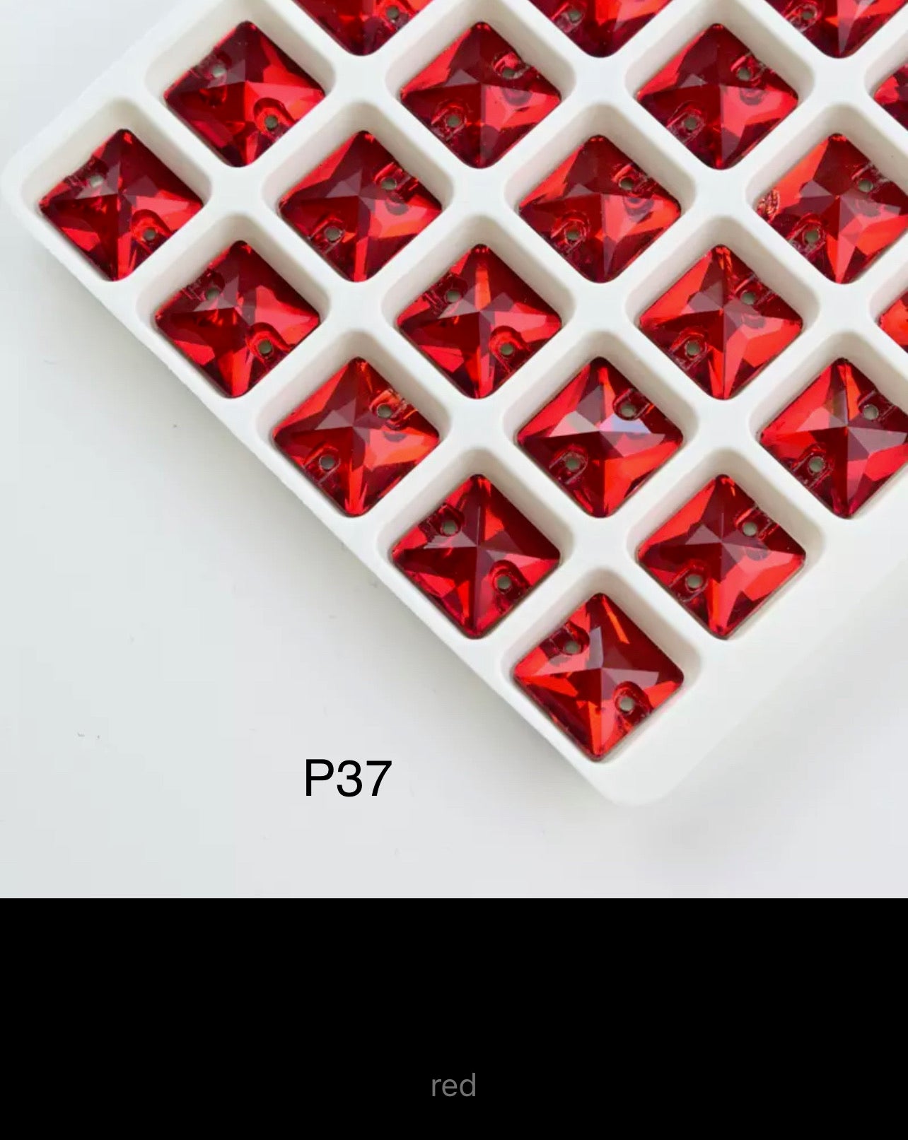Budget Range Glass Squares (G52)