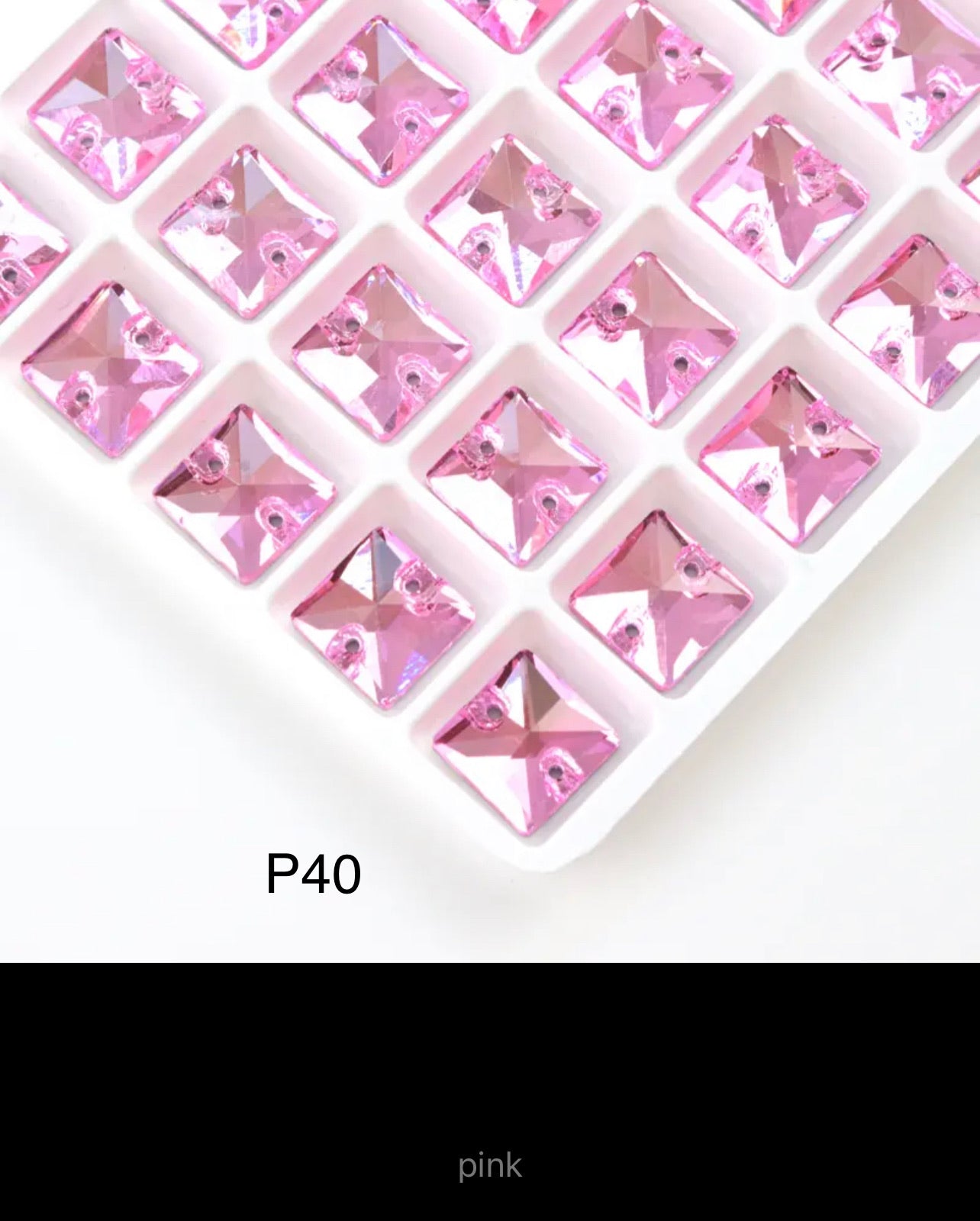 Budget Range Glass Squares (G52)