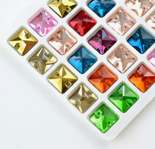 Budget Range Glass Squares (G52)