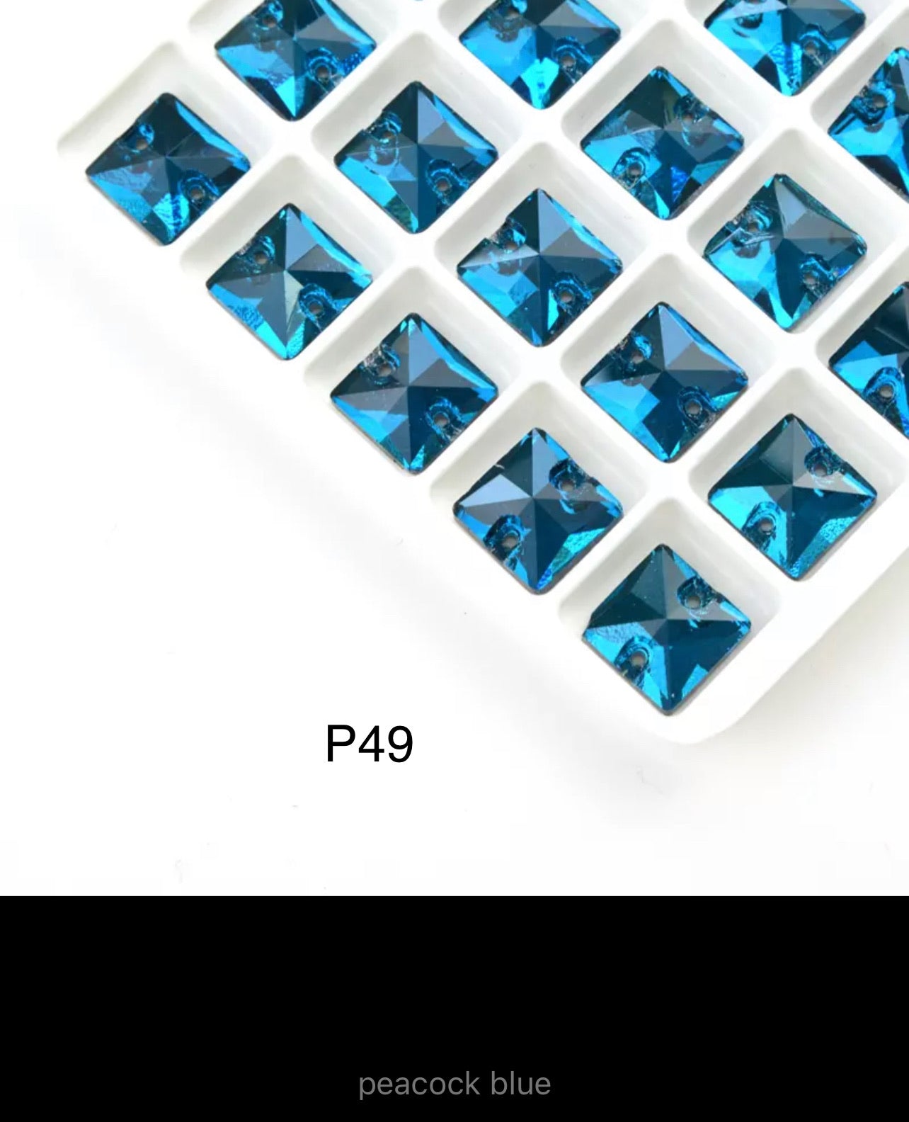 Budget Range Glass Squares (G52)