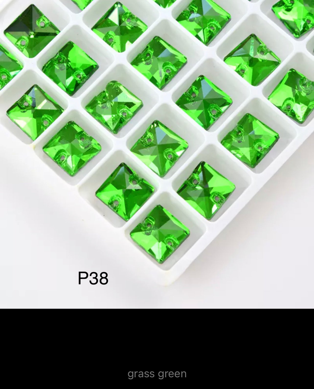 Budget Range Glass Squares (G52)