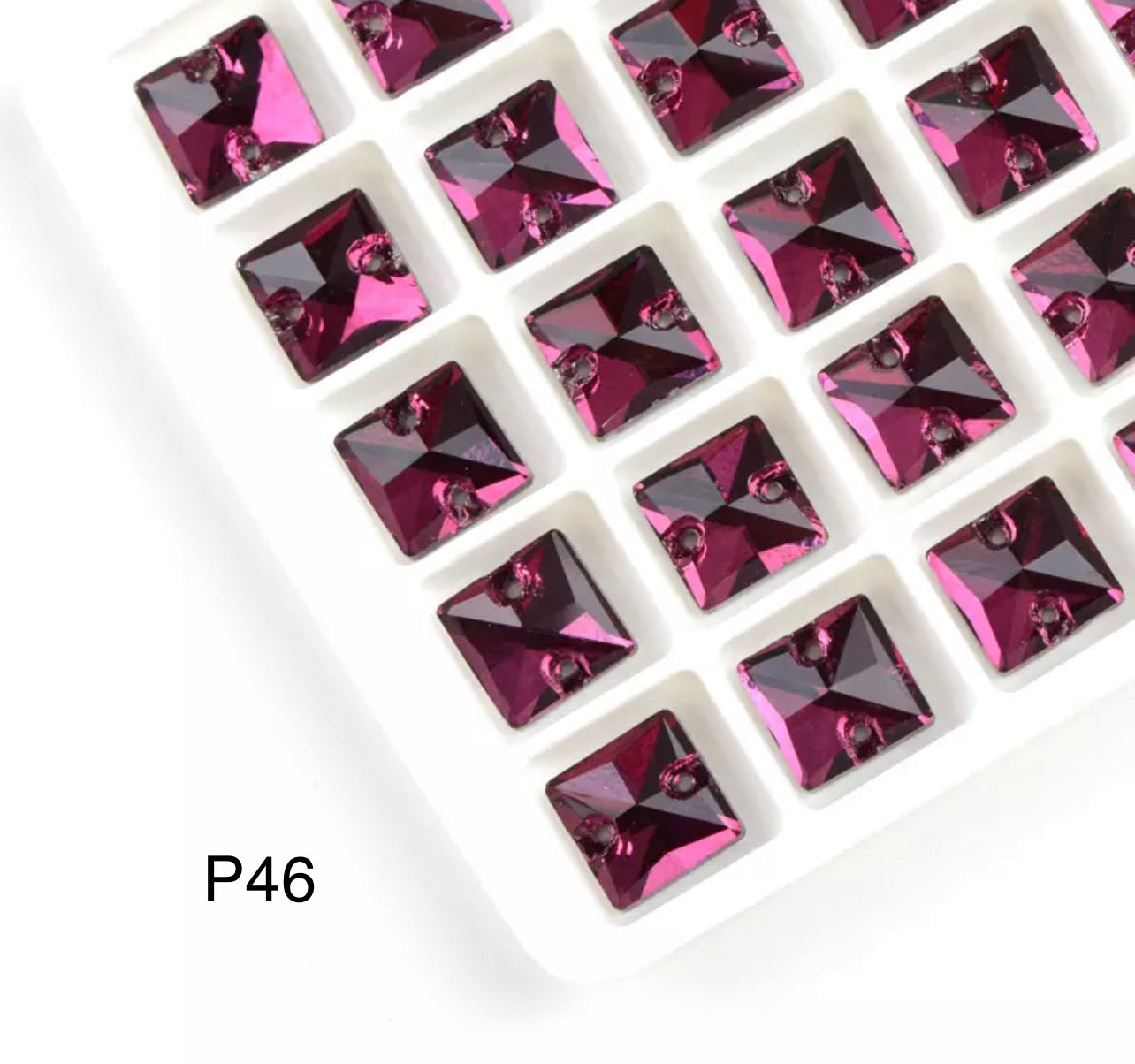 Budget Range Glass Squares (G52)