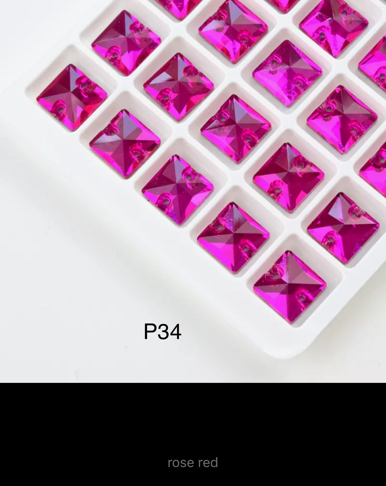 Budget Range Glass Squares (G52)
