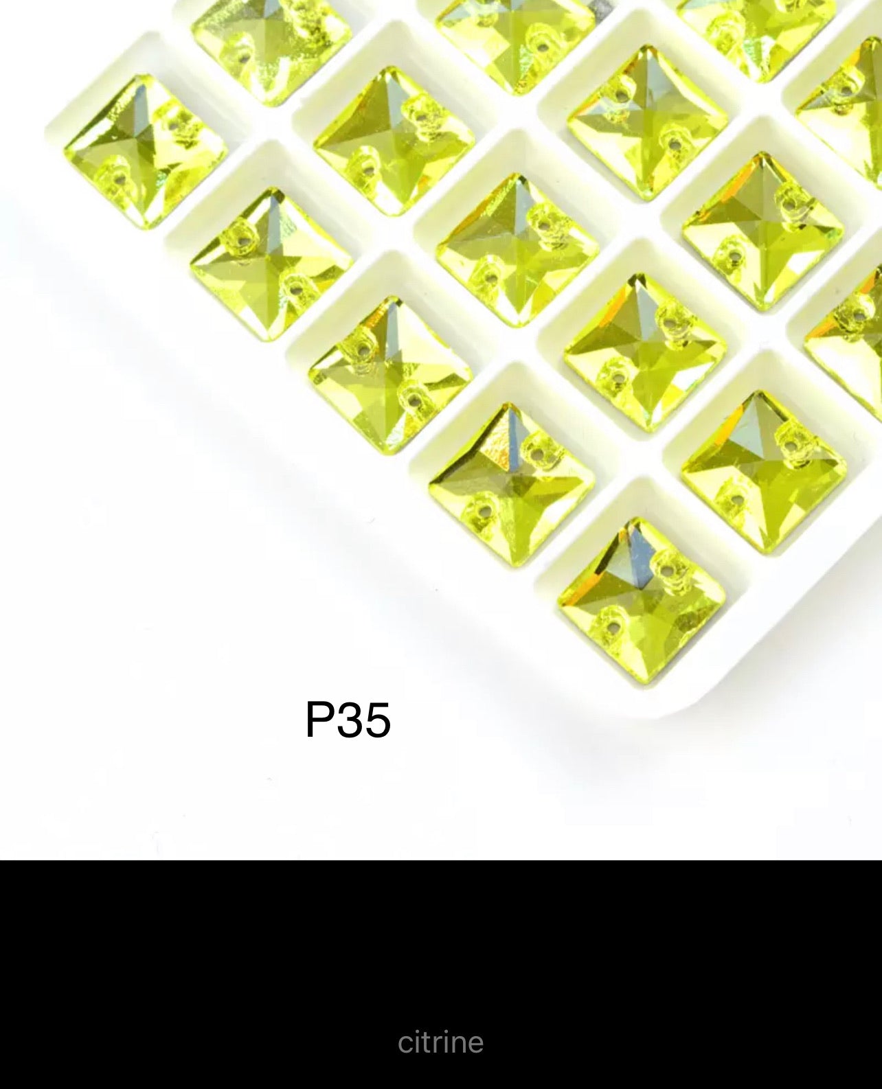 Budget Range Glass Squares (G52)