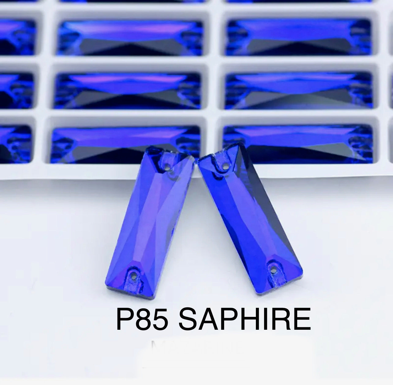Budget Glass Oblong Stones (G57)