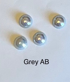 Pearls AB and Plain Flatback (G55)