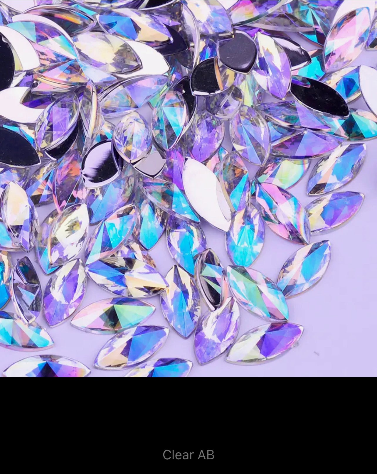 AB Acrylic Navettes (G50)