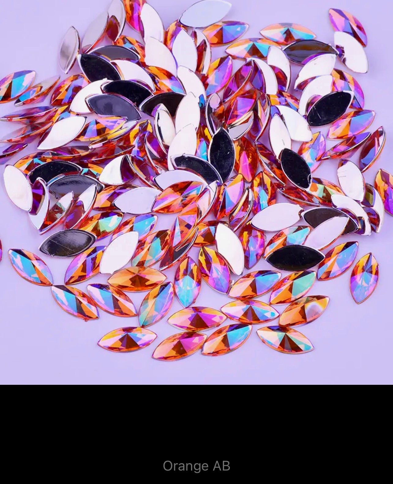 AB Acrylic Navettes (G50)