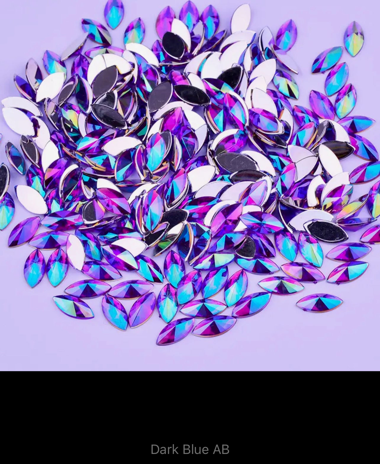 Acrylic Navettes (G62)
