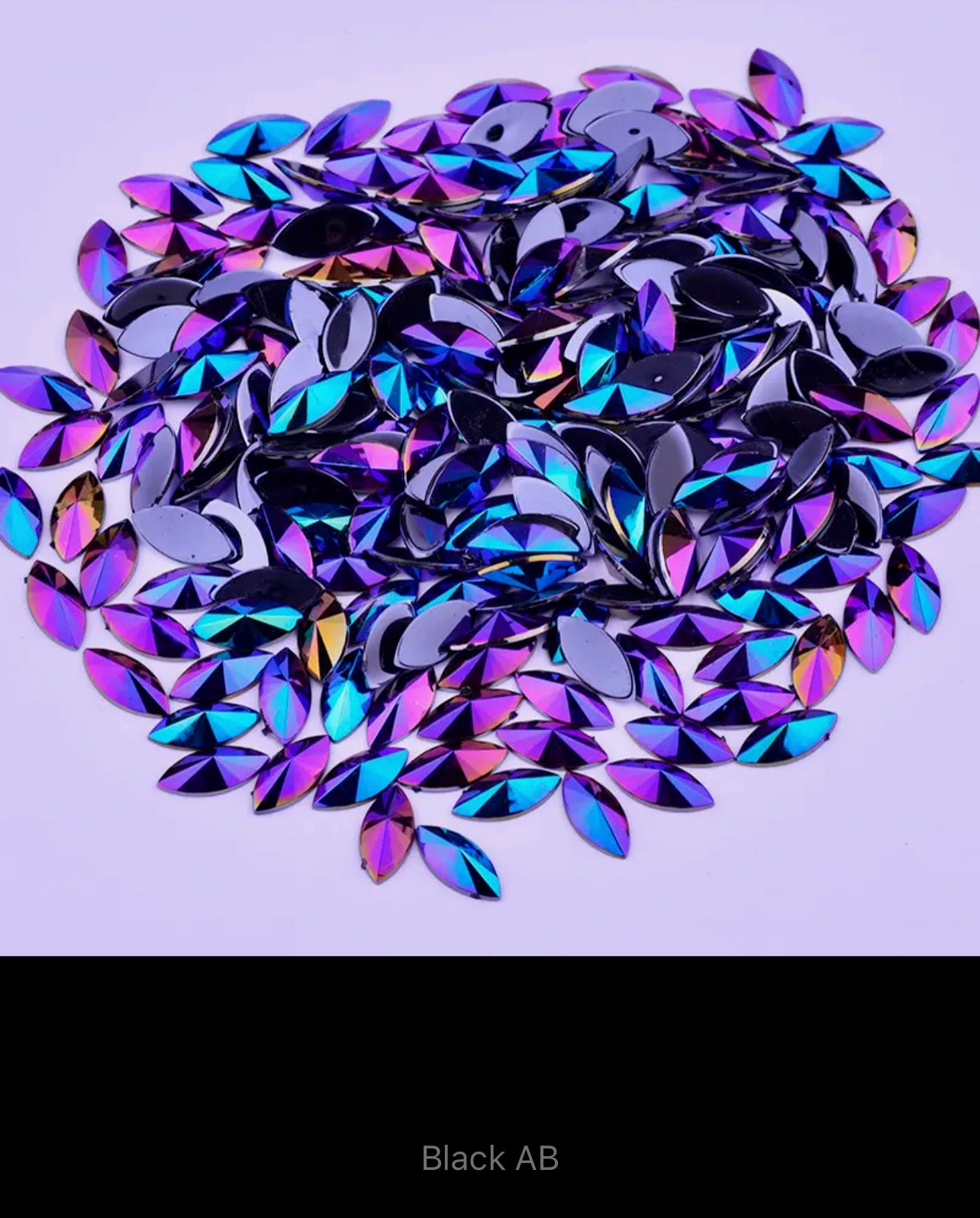 AB Acrylic Navettes (G50)