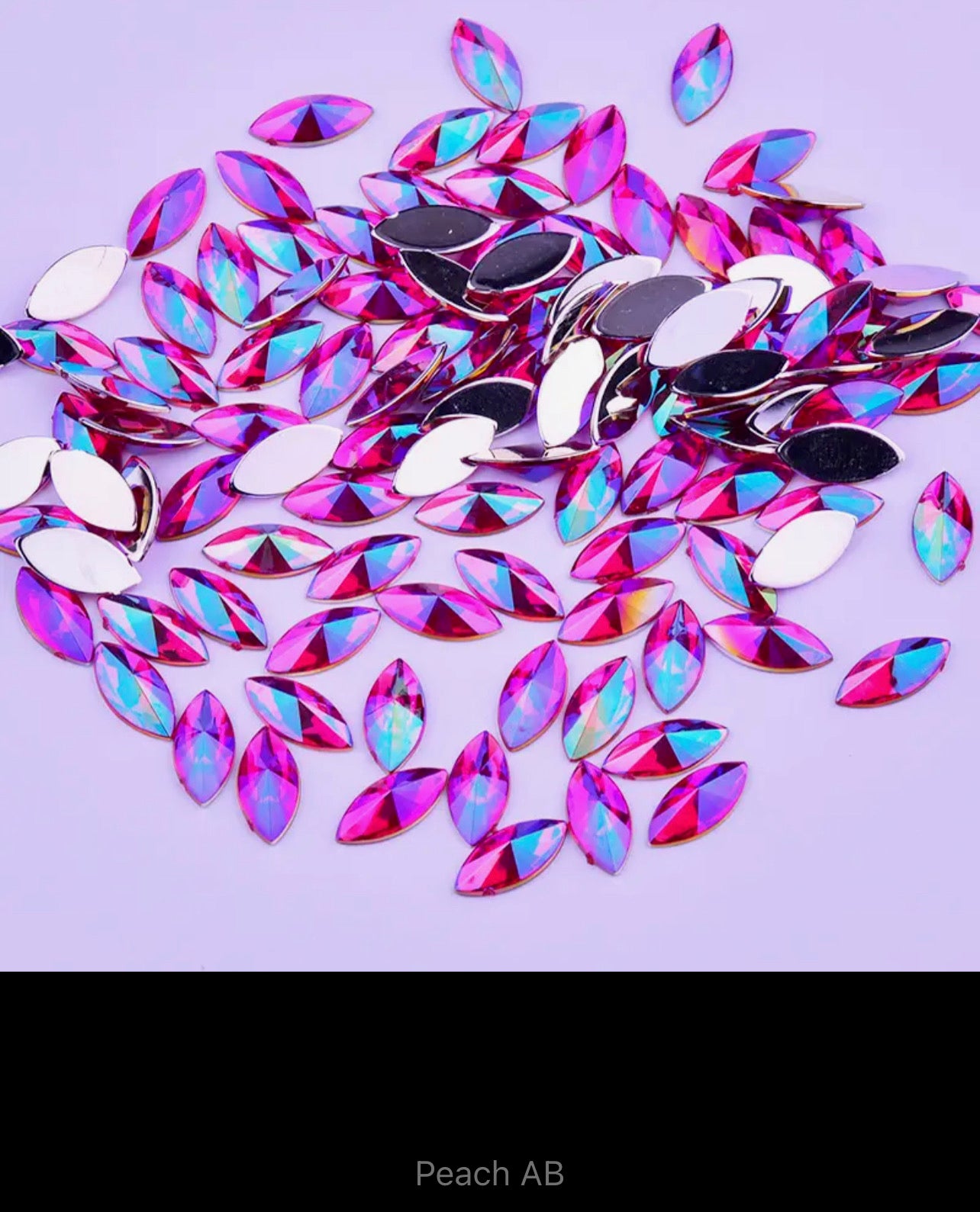 Acrylic Navettes (G62)