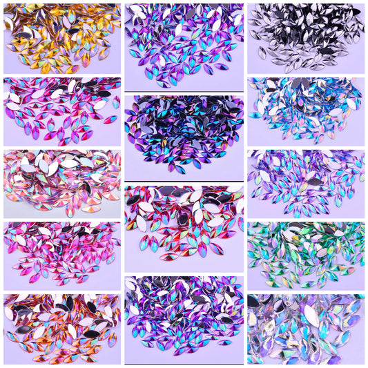 Acrylic Navettes (G62)