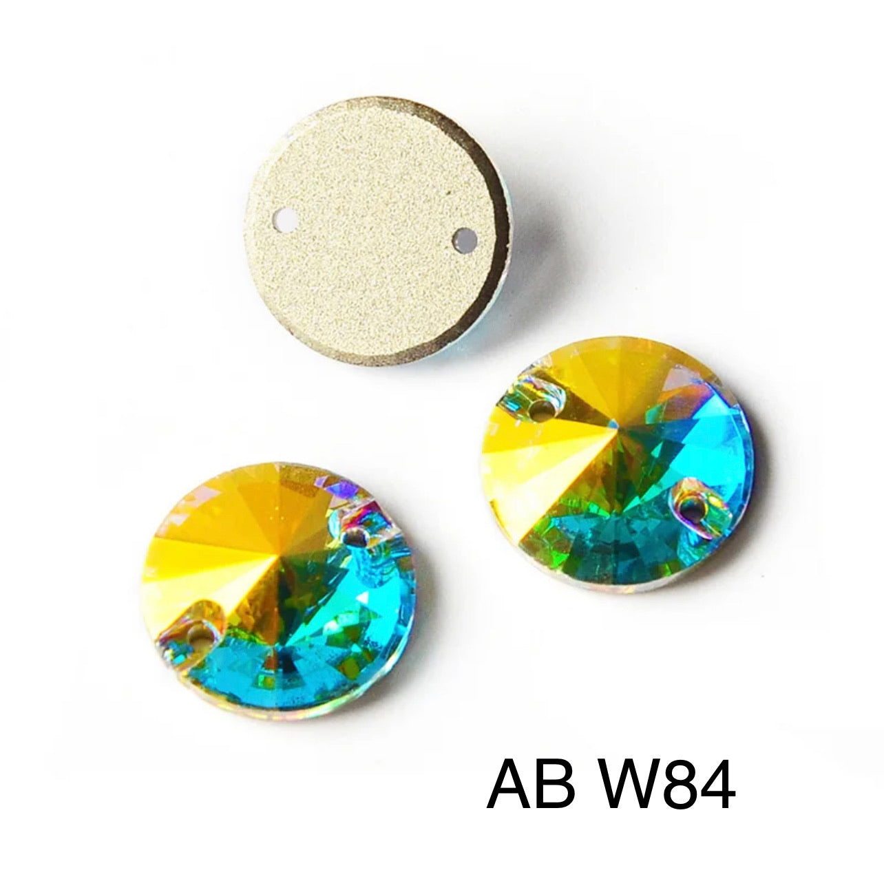 Top Quality Glass Rivoli Stones (G60)