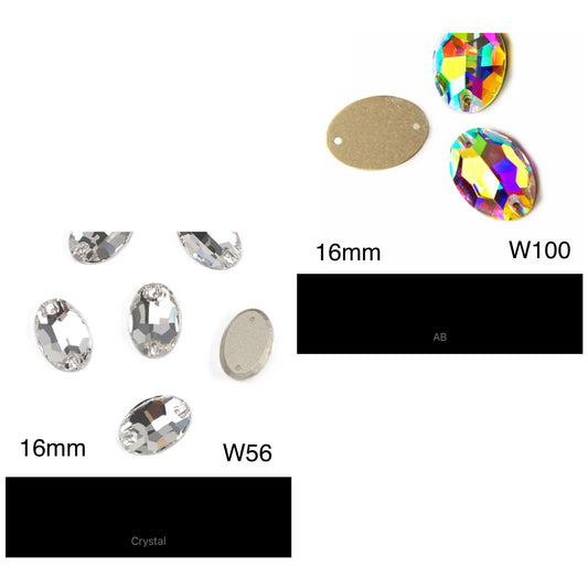 Top Quality Ovals 16mm (G70)
