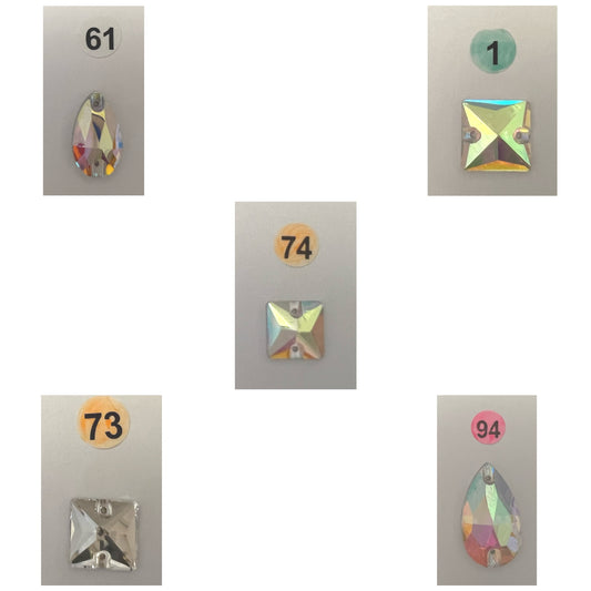 Last chance glass stones (G74)