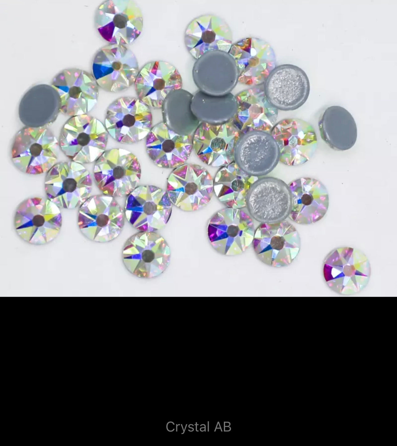 16 Facet Grade SS40 Crystal AB Hotfix Rhinestones (G98)