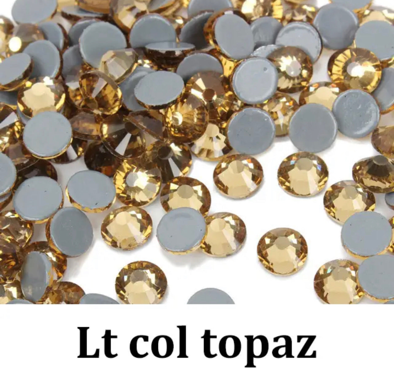 Flat Back Rhinestones SS20 (G77).      5 GROSS PACKETS