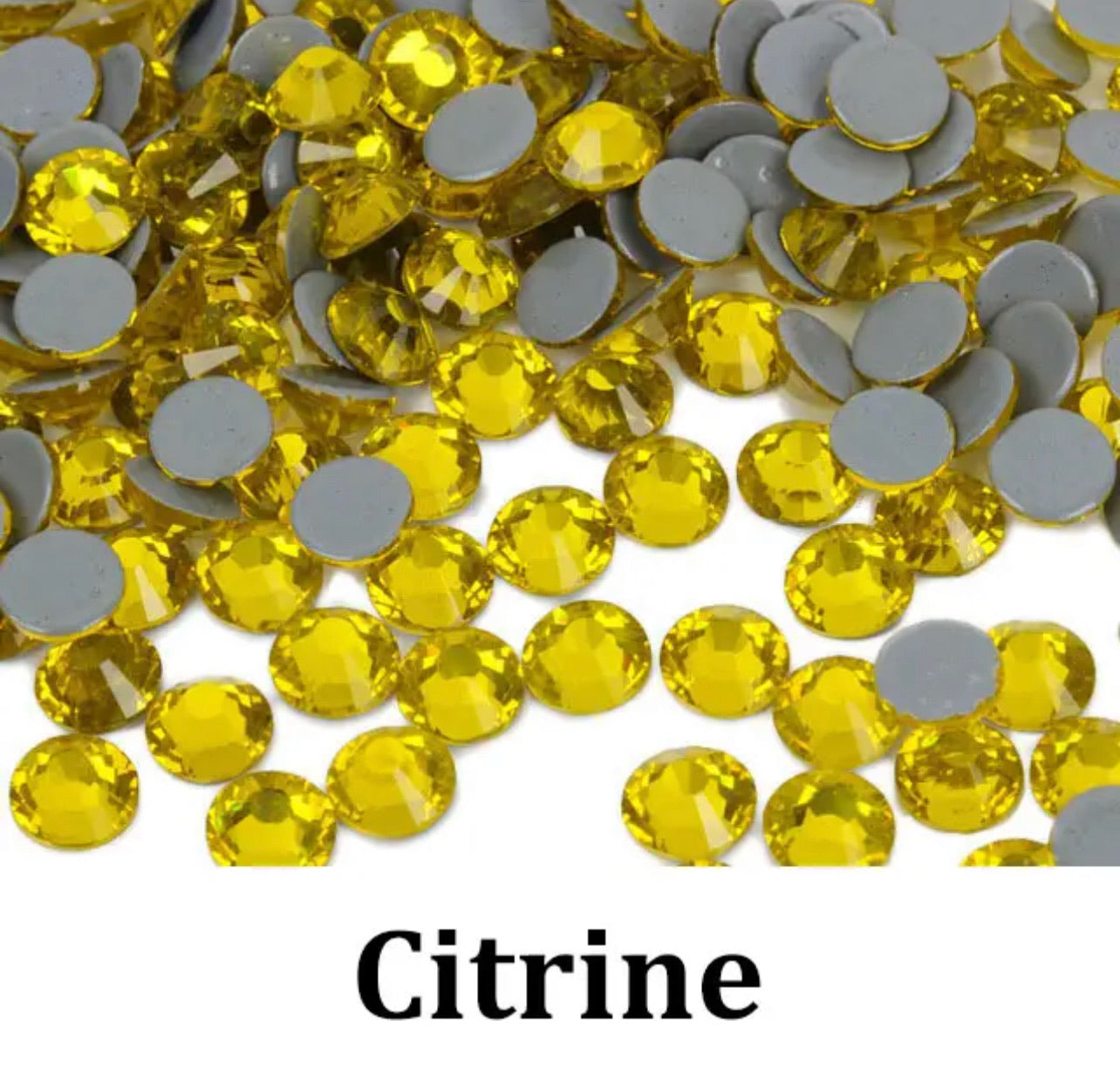 Flat Back Rhinestones SS20 (G77).      5 GROSS PACKETS