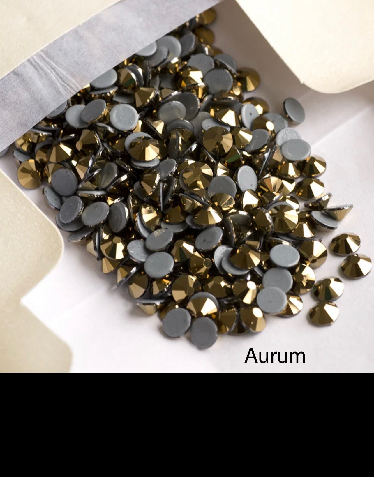 Flat Back Rhinestones SS20 (G77).      5 GROSS PACKETS