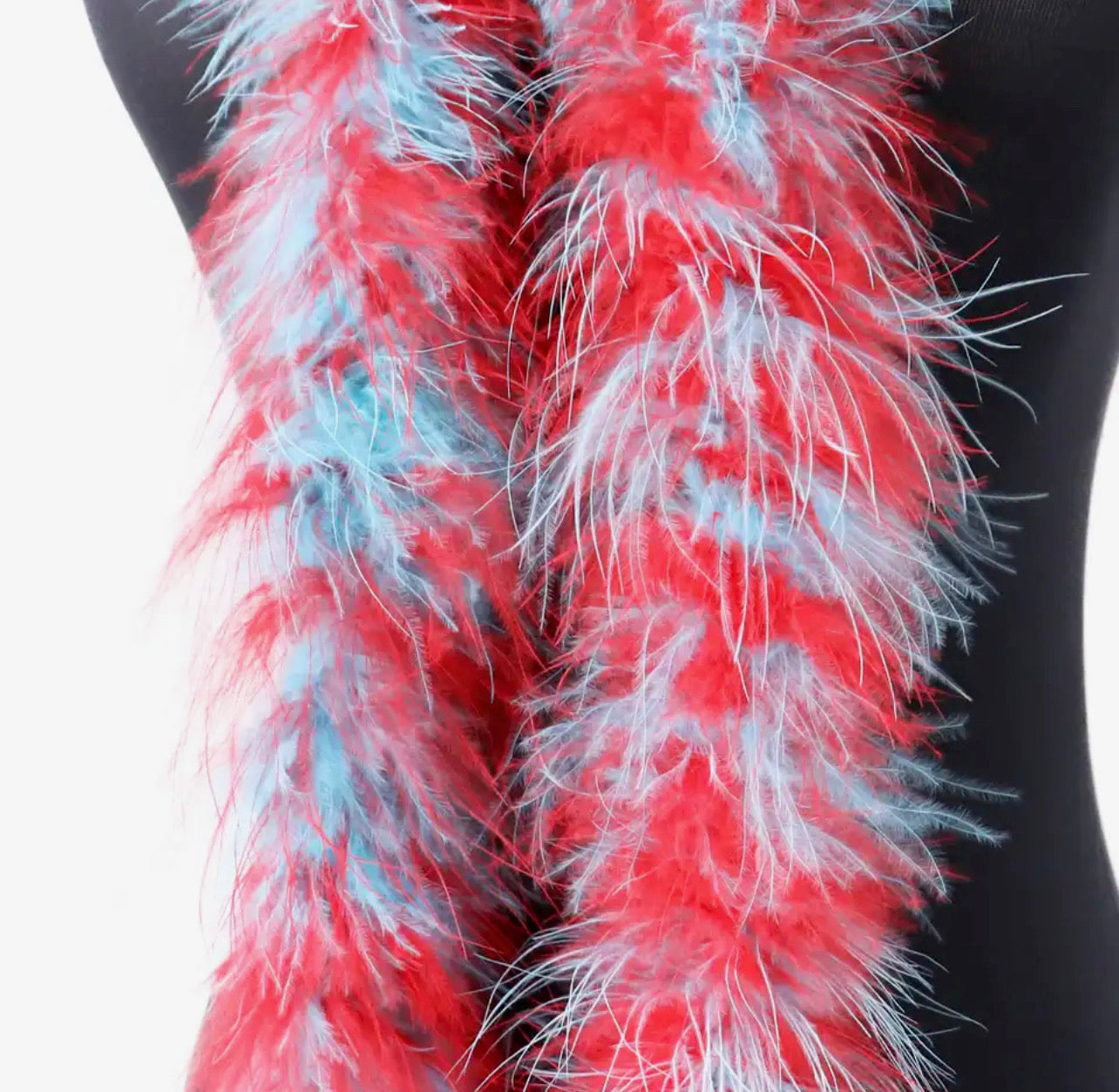 V25 Mary Marabou Feather Boa ❗️The product is sold in 1 Metre Lengths (100cm)❗️Quantities up to 2 will be sent in 1 piece (200cm)❗️