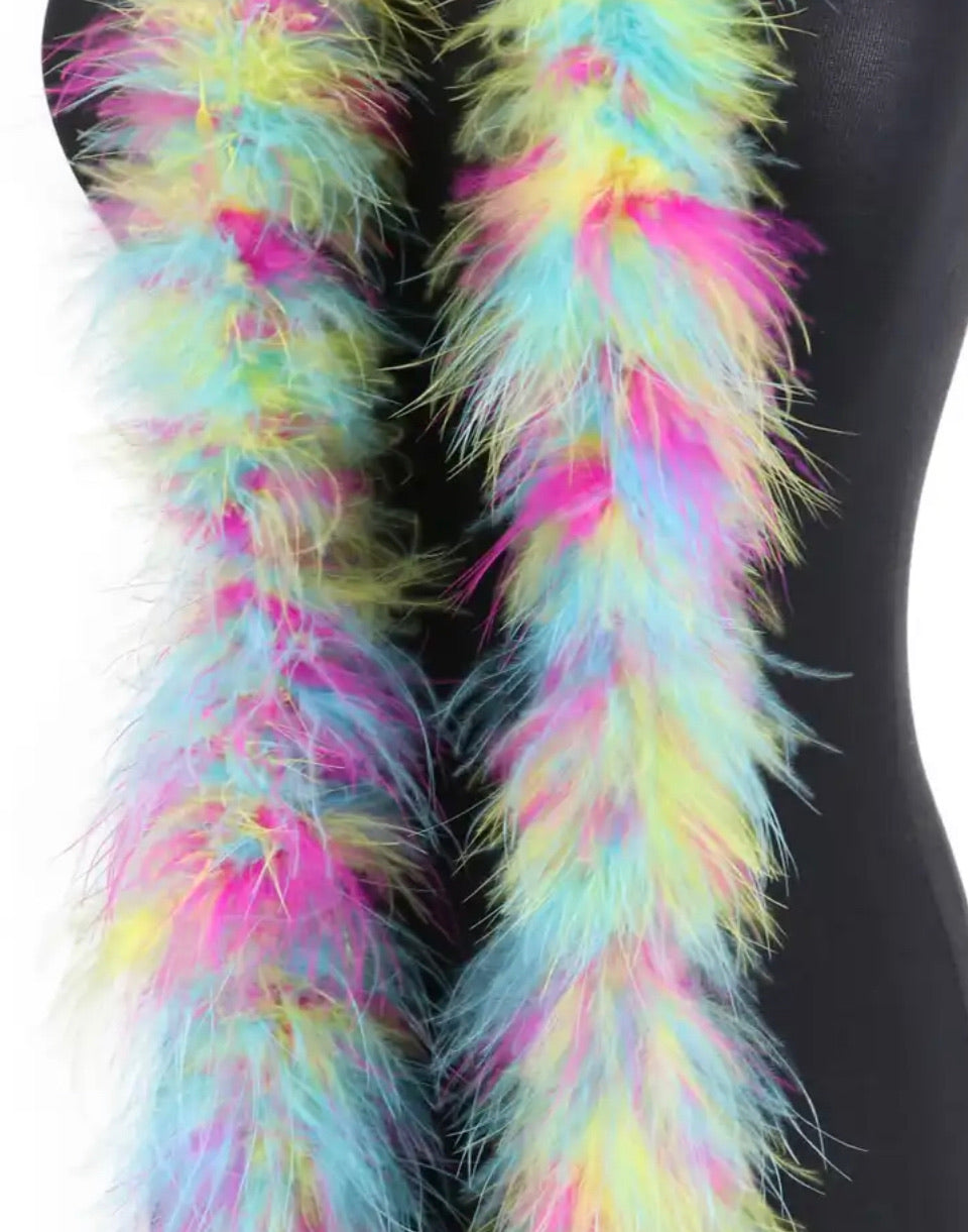 V25 Mary Marabou Feather Boa ❗️The product is sold in 1 Metre Lengths (100cm)❗️Quantities up to 2 will be sent in 1 piece (200cm)❗️