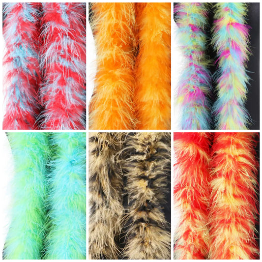 V25 Mary Marabou Feather Boa ❗️The product is sold in 1 Metre Lengths (100cm)❗️Quantities up to 2 will be sent in 1 piece (200cm)❗️
