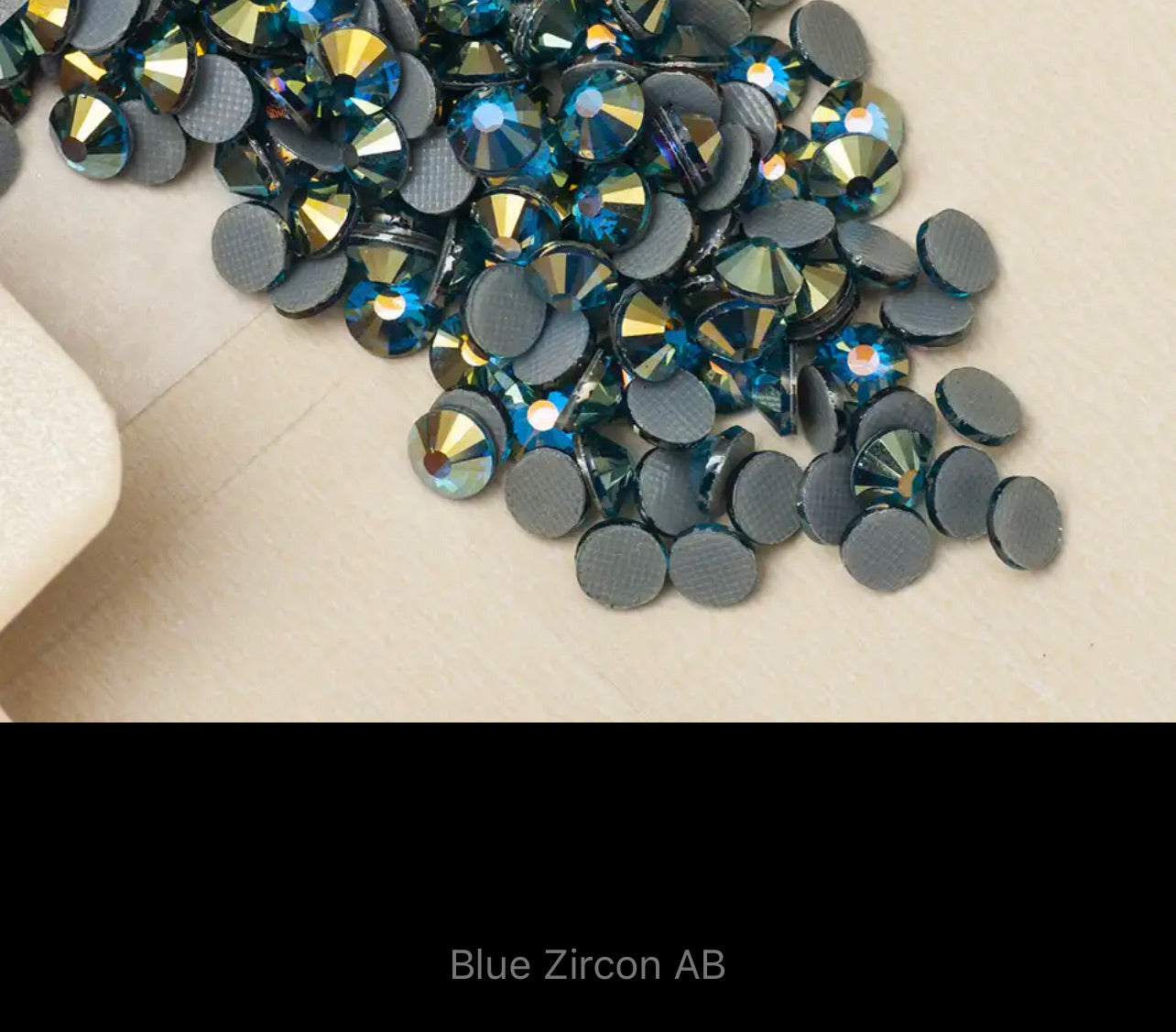 SS16 MULTICOLOURED COLOURED AB HOTFIX FLAT BACK RHINESTONES  (V7)
