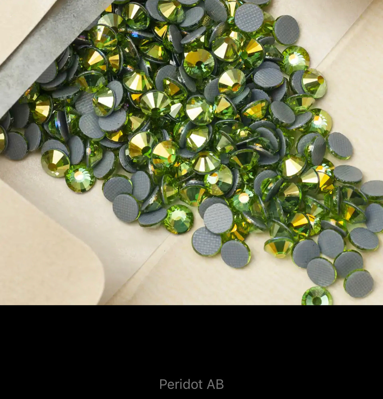 SS16 MULTICOLOURED COLOURED AB HOTFIX FLAT BACK RHINESTONES  (V7)