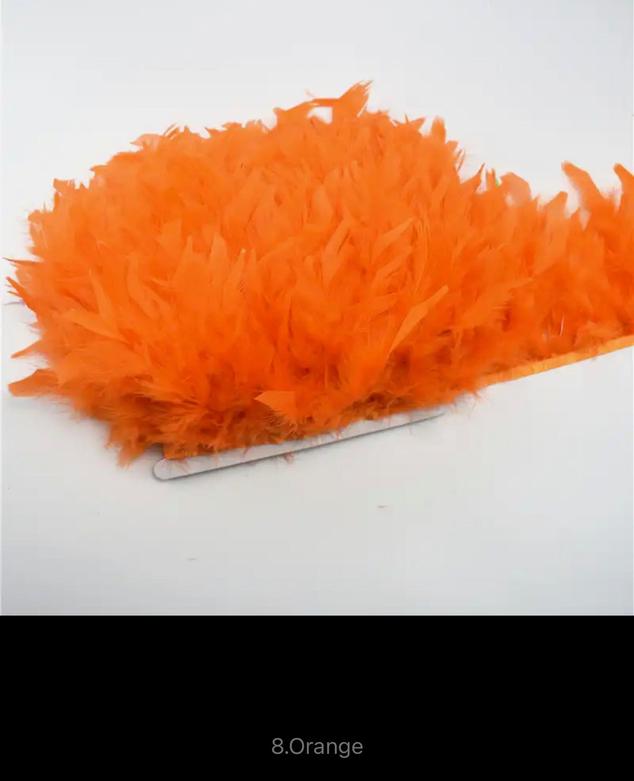 Rylee Turkey Feather Trim V18