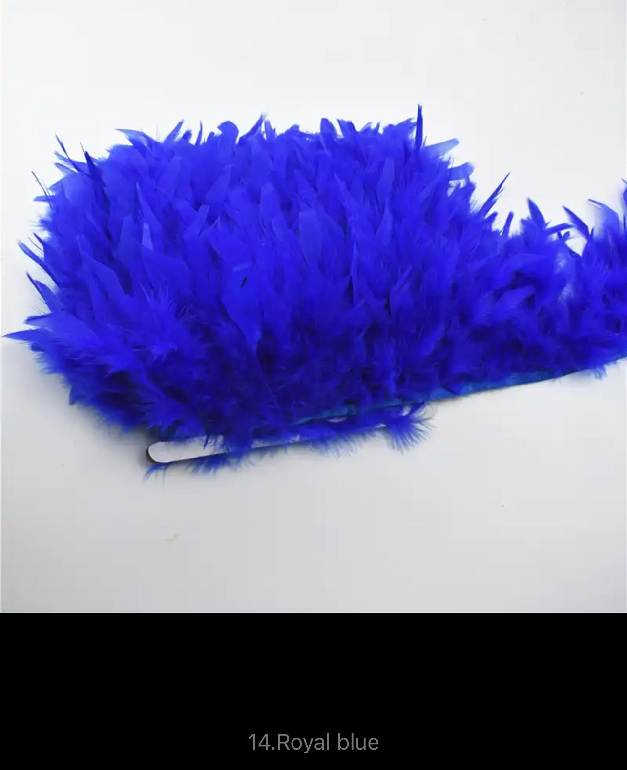 Rylee Turkey Feather Trim V18