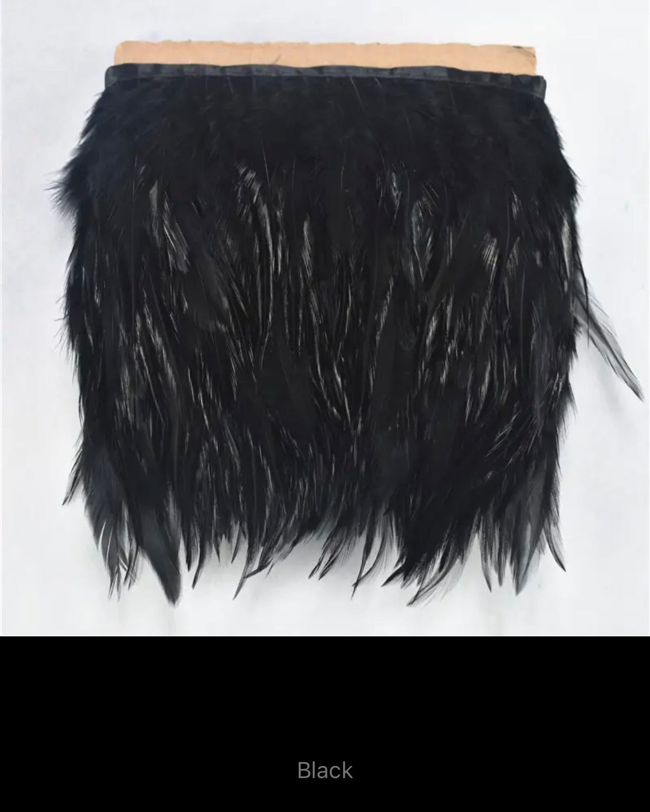 Maria Saddle Feather Trim V20