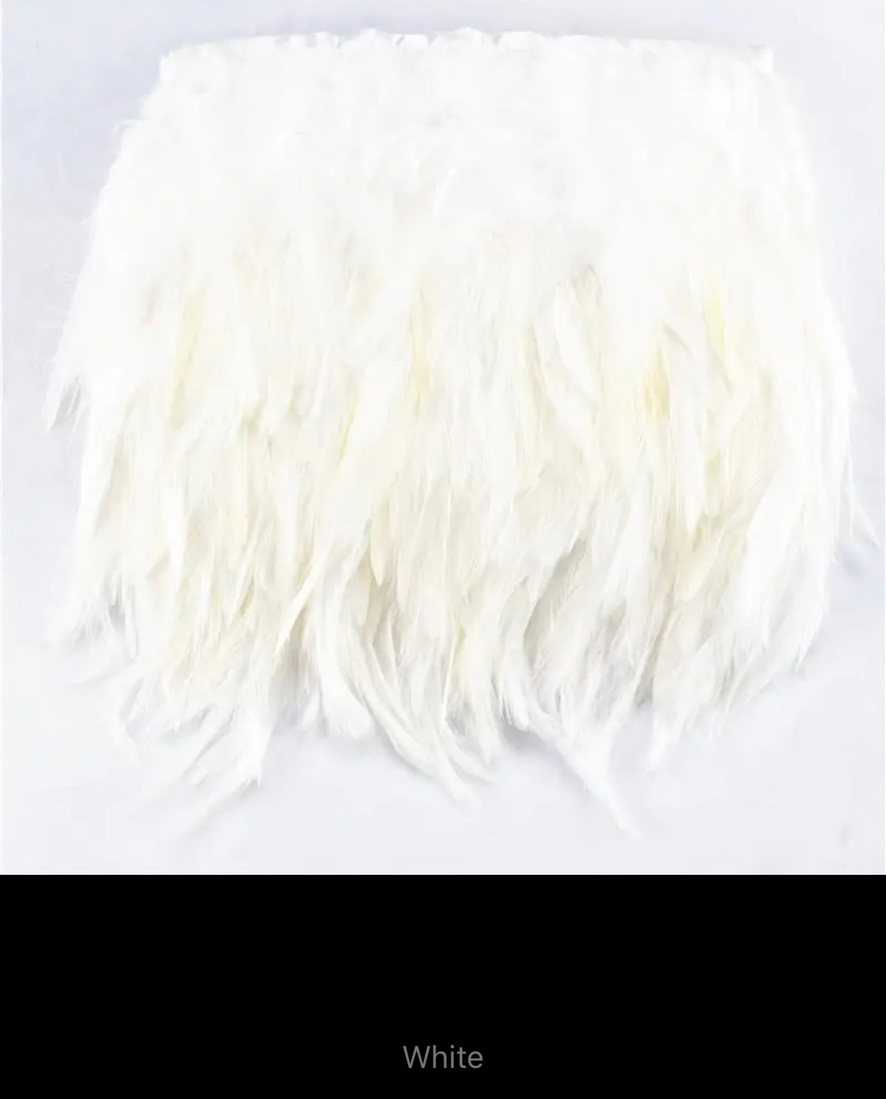 Maria Saddle Feather Trim V20