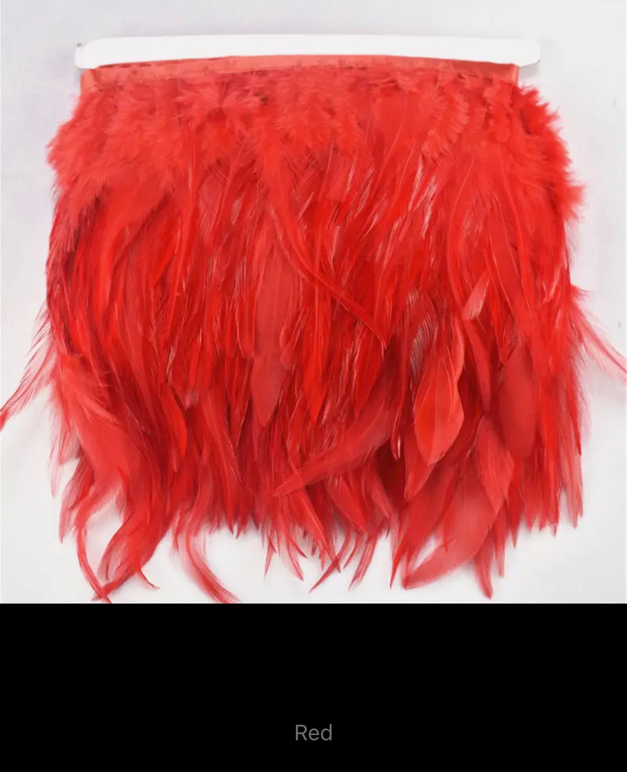 Maria Saddle Feather Trim V20