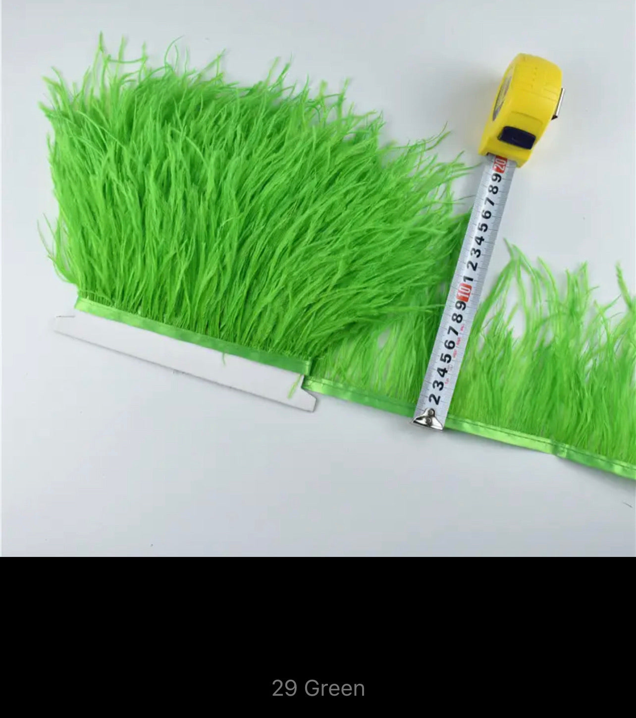 Eliza Ostrich Feather Trim V22