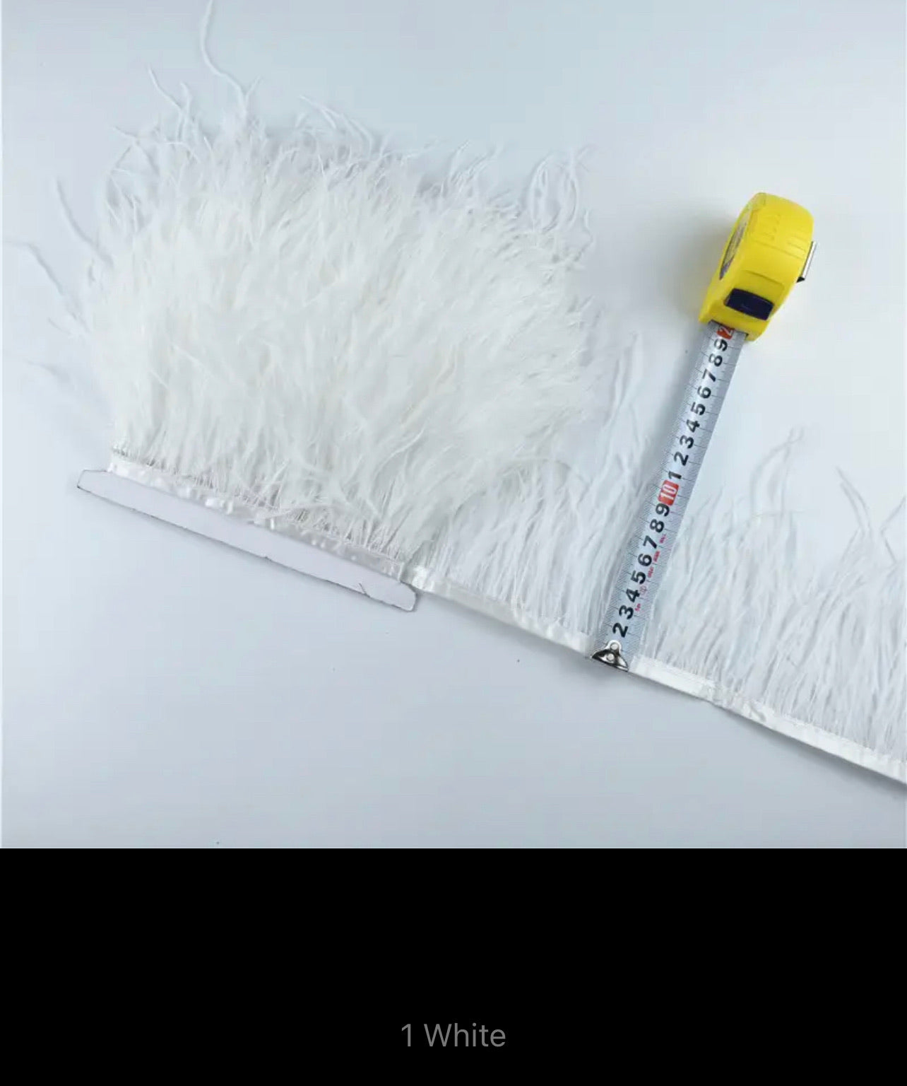 Eliza Ostrich Feather Trim V22