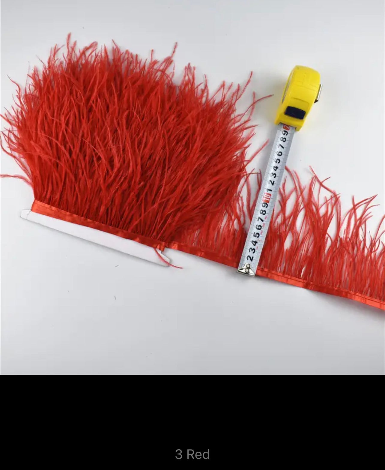 Eliza Ostrich Feather Trim V22