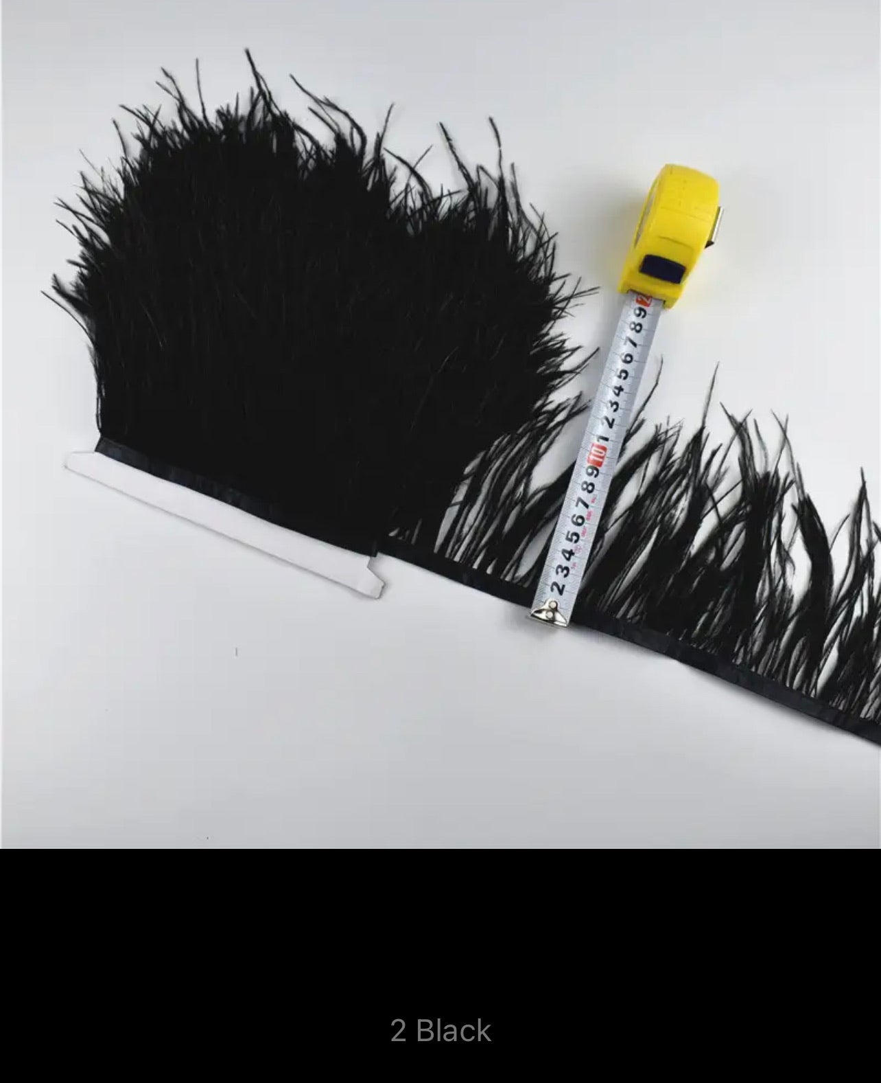 Eliza Ostrich Feather Trim V22