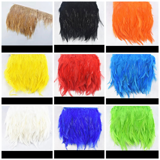 Maria Saddle Feather Trim V20