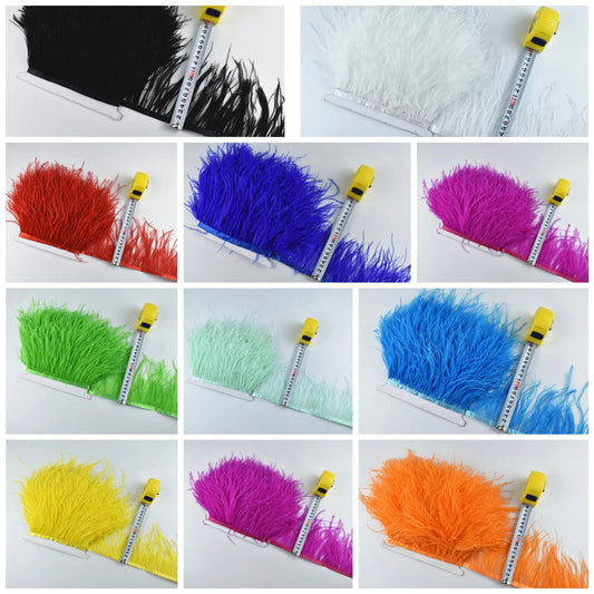 Eliza Ostrich Feather Trim V22