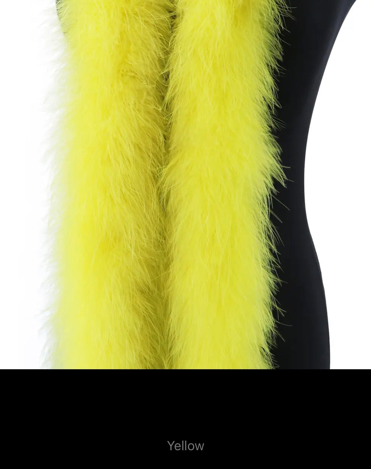V31 Jodie Marabou Feather Boa ❗️The product is sold in 1 Metre Lengths (100cm)❗️Quantities up to 2 will be sent in 1 piece (200cm)❗️