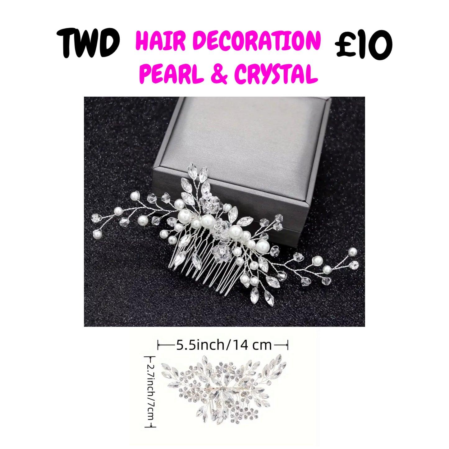 G1 Decorative Hair Comb.