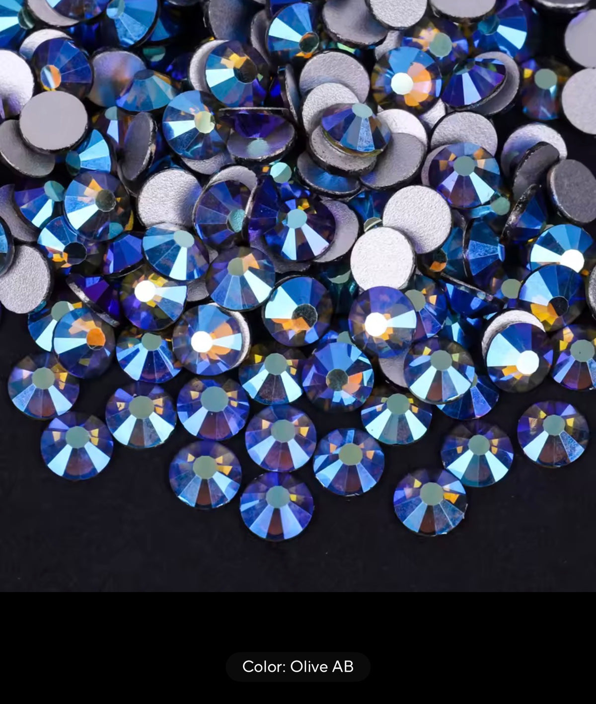 Flat Back Rhinestone SS30 (G78)