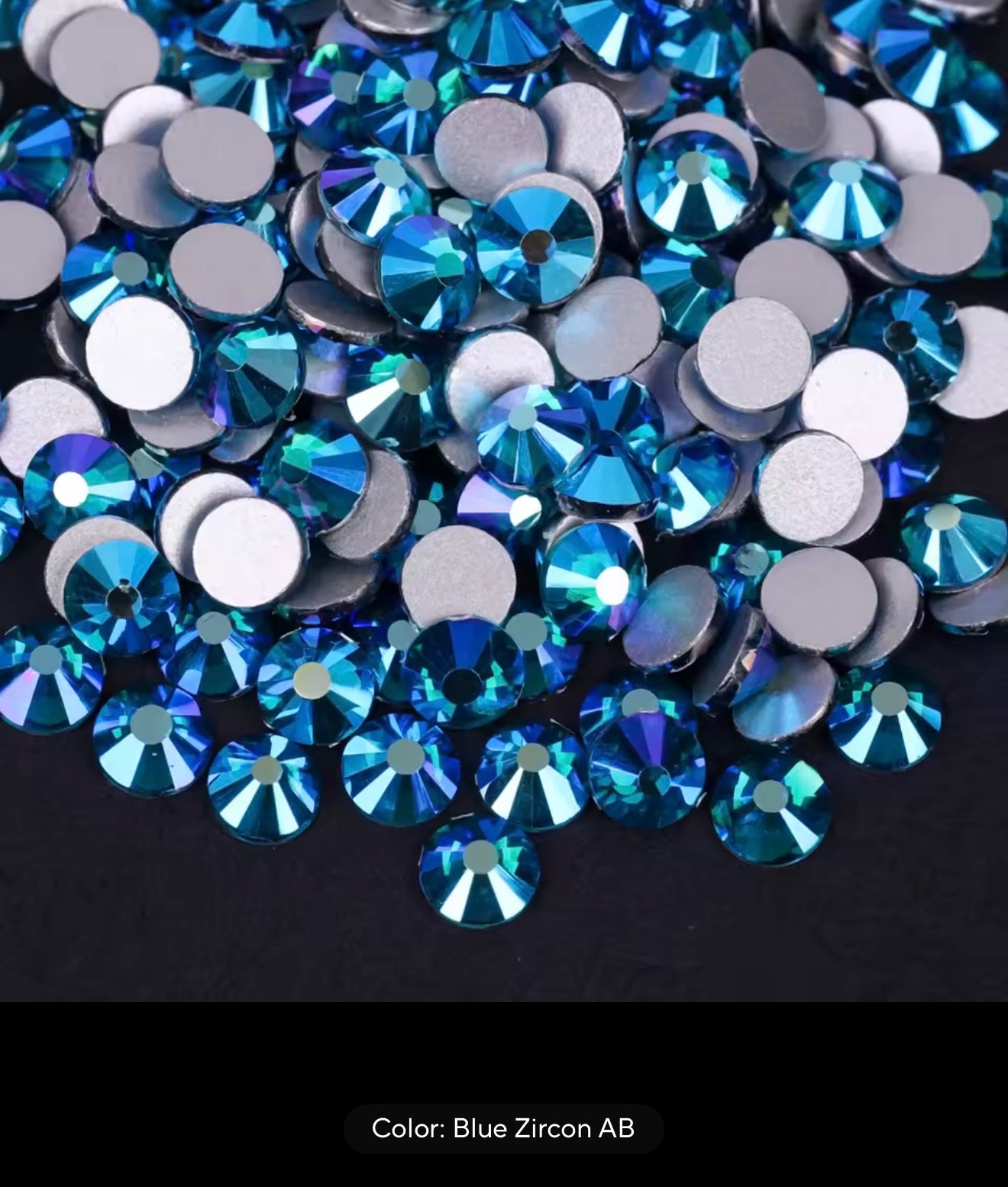 Flat Back Rhinestone SS30 (G78)