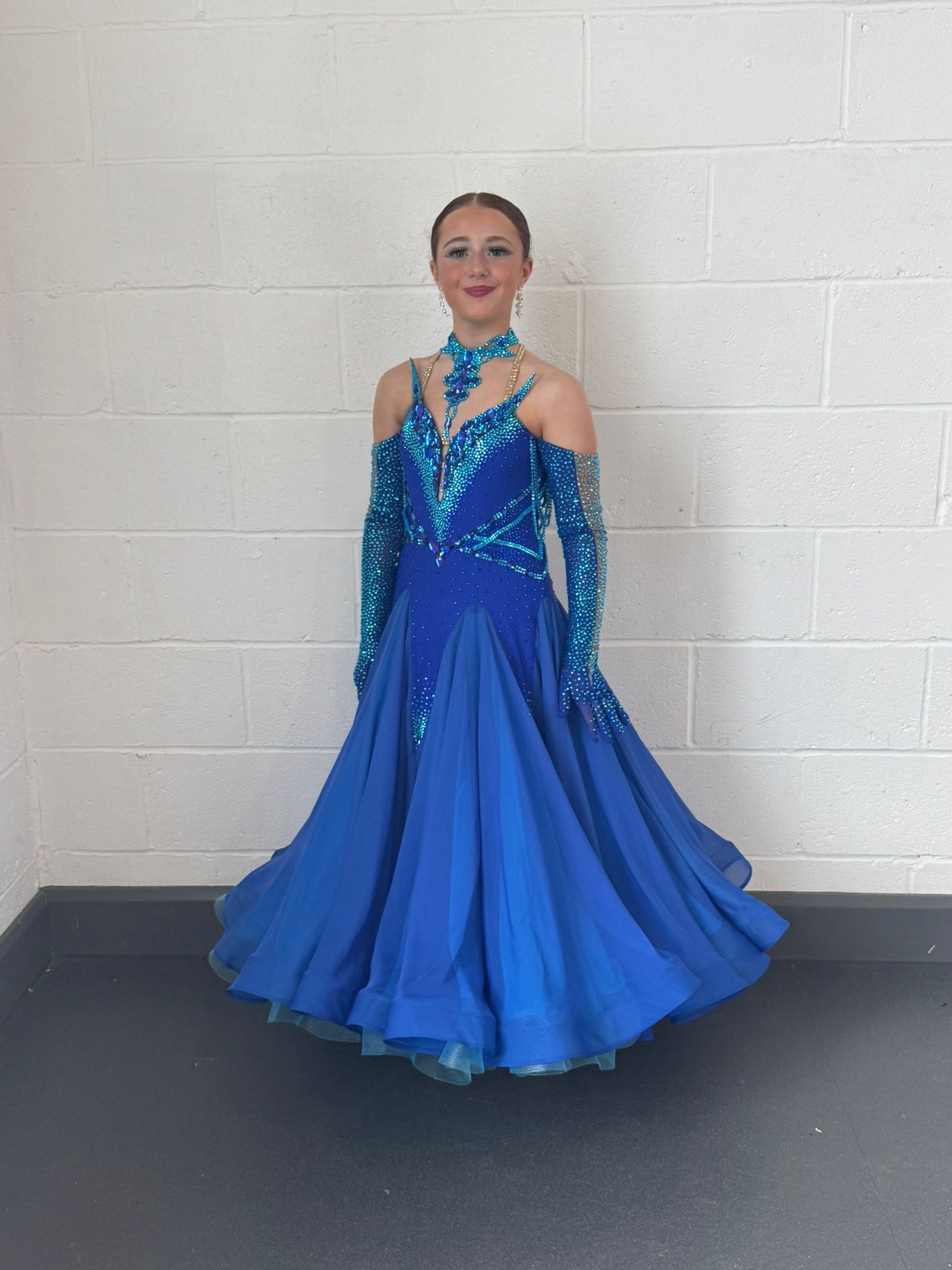 123B Ex Sponsor Ballroom Dress, worn by Lacey Lonergan