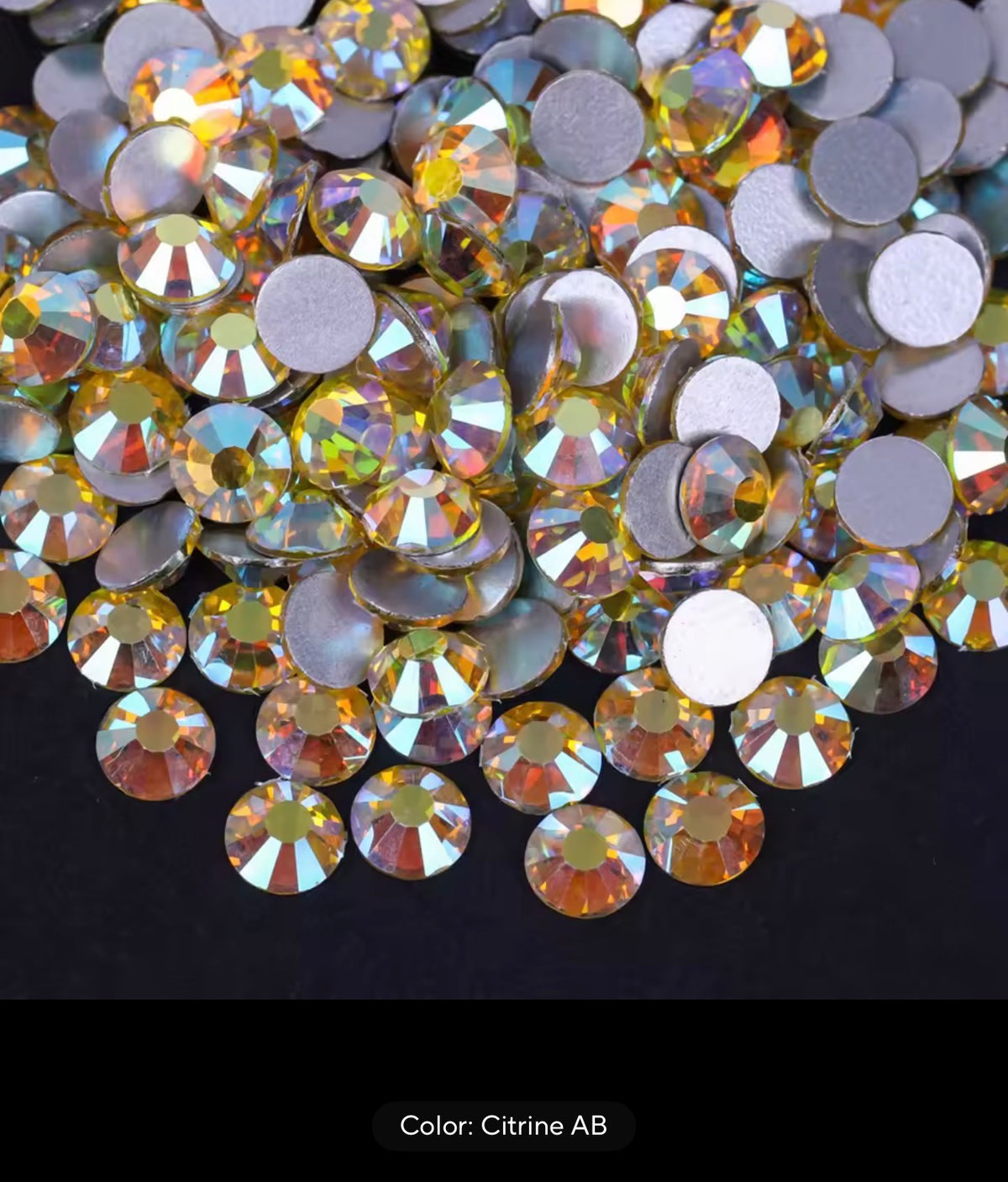 Flat Back Rhinestone SS30 (G78)