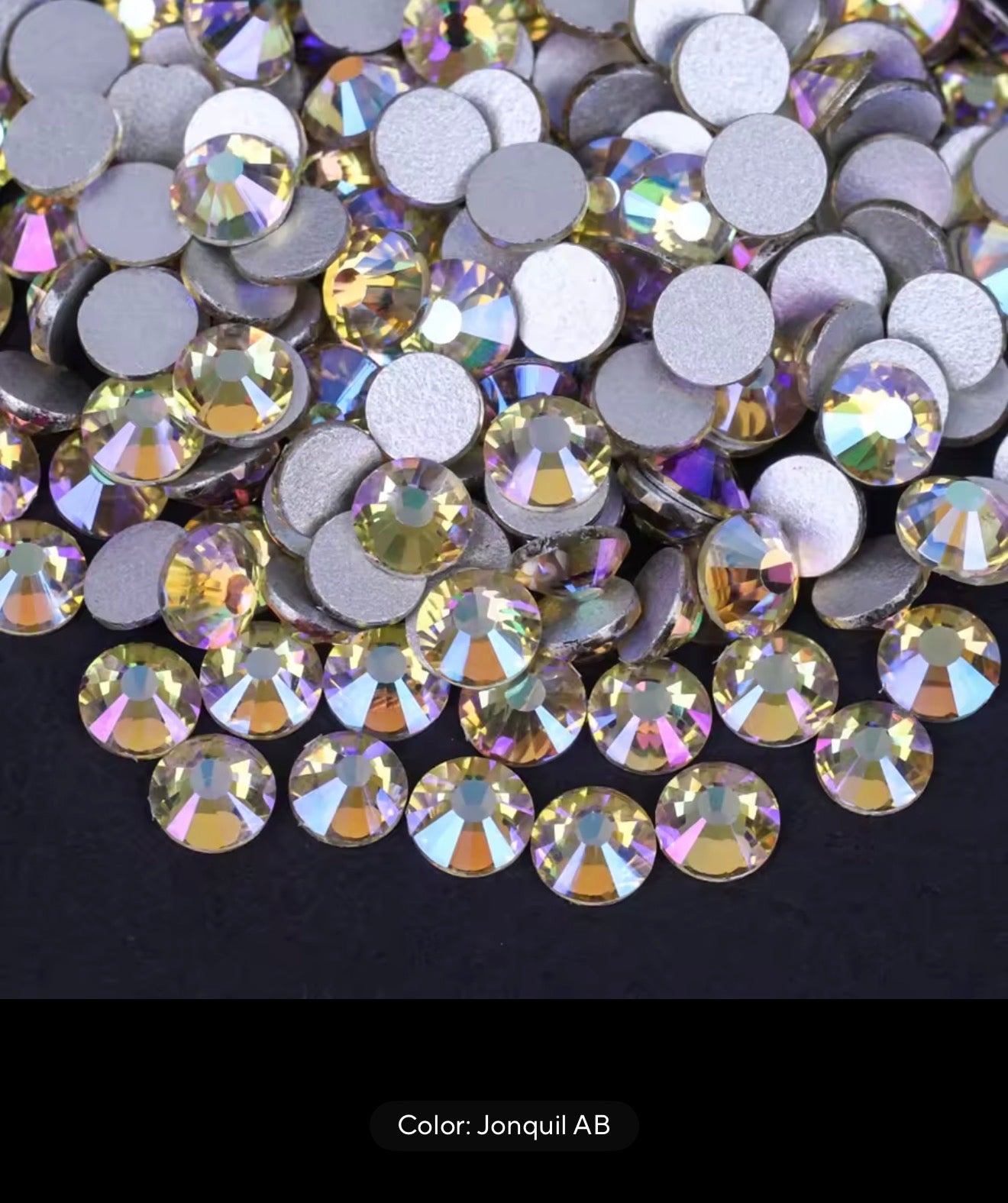 Flat Back Rhinestone SS30 (G78)